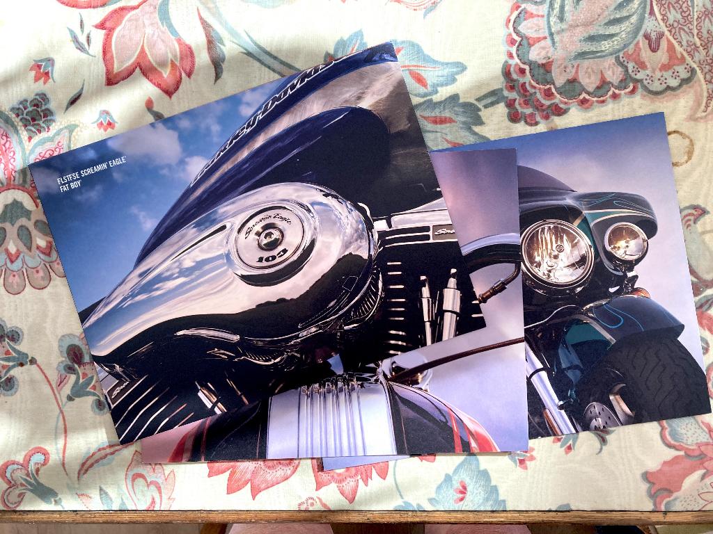 harley davidson brochure, Ophalen of Verzenden, Harley-Davidson of Buell