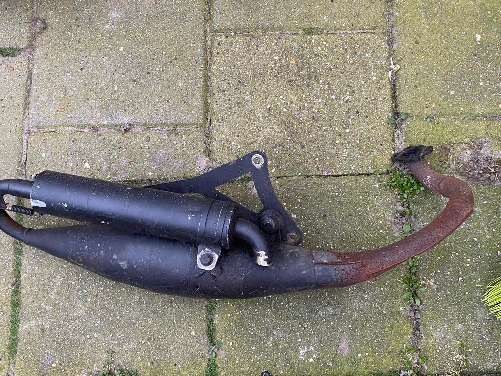 Yasuni terugloop zwart met beugel horizon taal, Fietsen en Brommers, Brommers | Tuning en Styling, Ophalen, Gebruikt