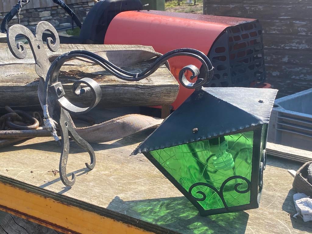 Tuin lantaarns buitenlampen, Ophalen, Gebruikt, Wandlamp, Netvoeding