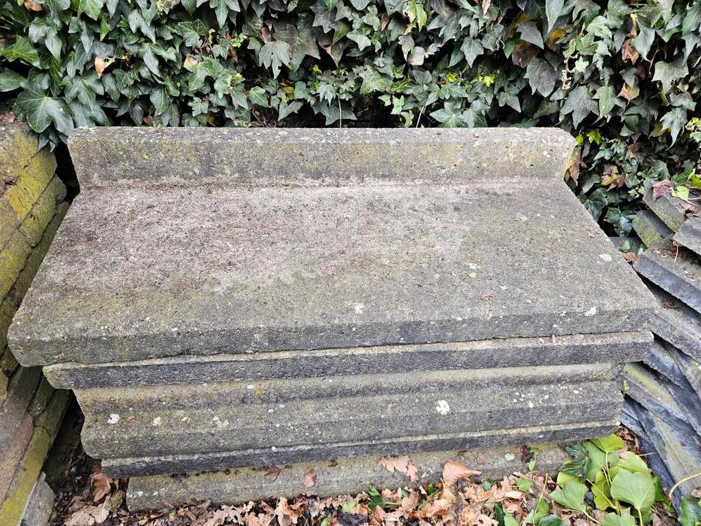 Traptreden beton 100 breed 50 diep, Ophalen, Gebruikt, Overige materialen