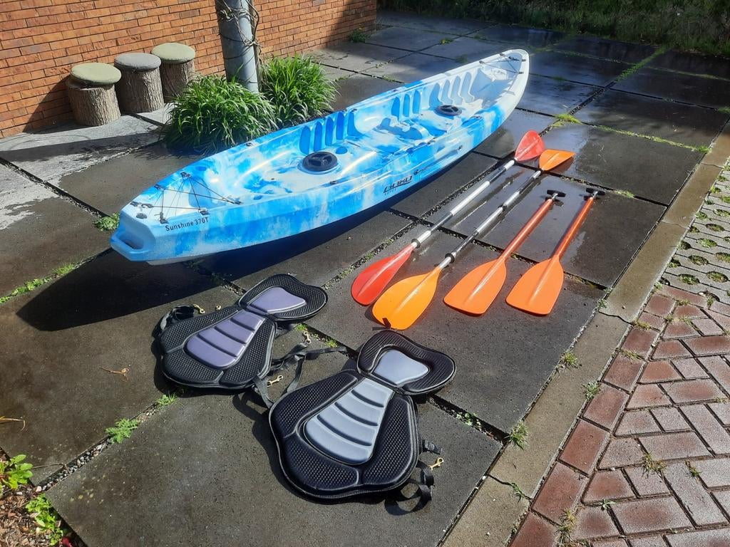 Tweepersoons sit-on-top kajak, Ophalen, Gebruikt, 2-persoons