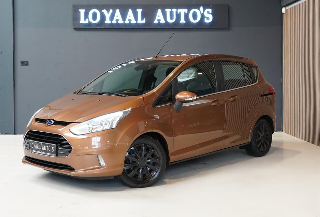 Ford B-Max 1.0 EcoBoost Titanium | AIRCO | CRUISE | STOELVER, Voorwielaandrijving, Euro 5, Gebruikt, 750 kg