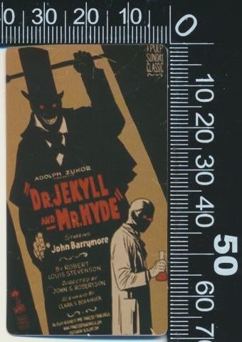 Sticker: Dr Jekyll and Mr Hyde, Ophalen of Verzenden, Zo goed als nieuw, Film, Tv of Omroep