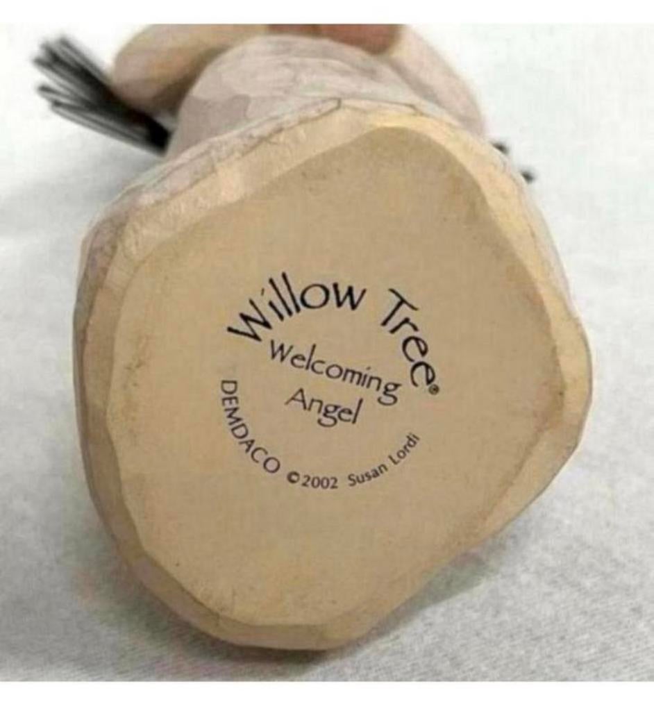 Willow Tree 26081 Gastvrije engel hars beeldje beeld ananas, Ophalen of Verzenden, Zo goed als nieuw, Religie