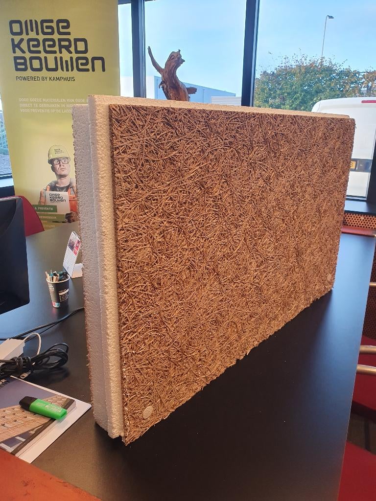 Isolatie wand plafond Heraklith plaat houtwol cement ( 337 ), Overige materialen, Gebruikt, Minder dan 5 m², Nb