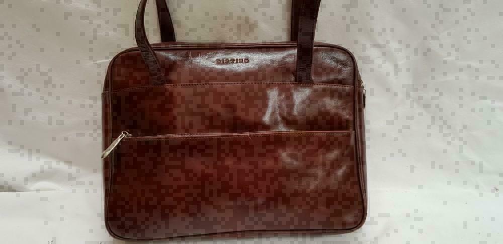 F333 DISTING lederen collegetas / kantoortas./  tablettas, 30 tot 40 cm, Minder dan 30 cm, -, Overige typen