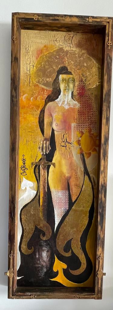 Christiaan Lieverse schilderij, Antiek en Kunst, Ophalen