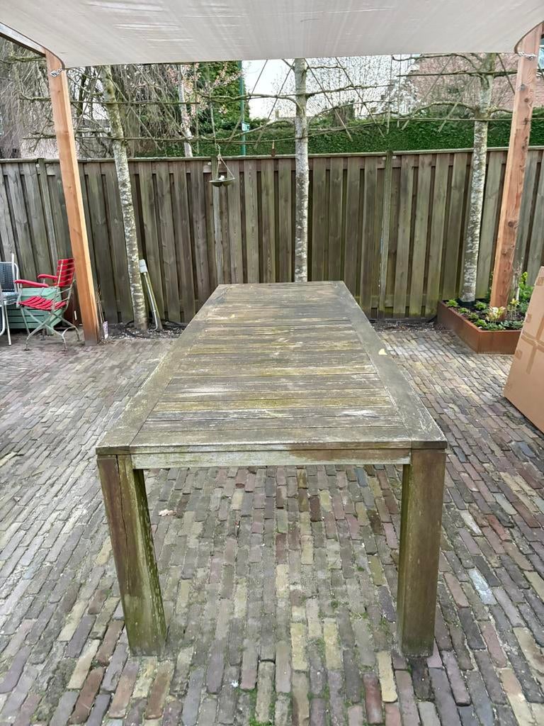 Gratis tuintafel, 3 meter, Ophalen, Gebruikt, Composiet