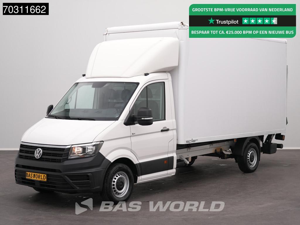 Volkswagen Crafter 177pk Schade/Damage! Laadklep Bakwagen Ai, Auto's, Stof, Gebruikt, Euro 6, 4 cilinders