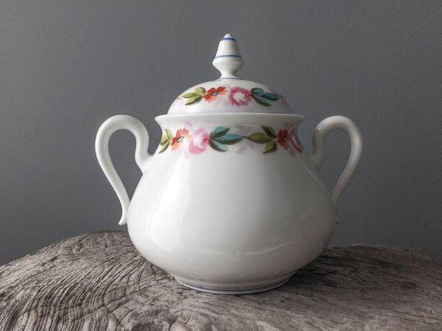 Grote antieke Franse brocante suikerpot *HIT*, Ophalen of Verzenden