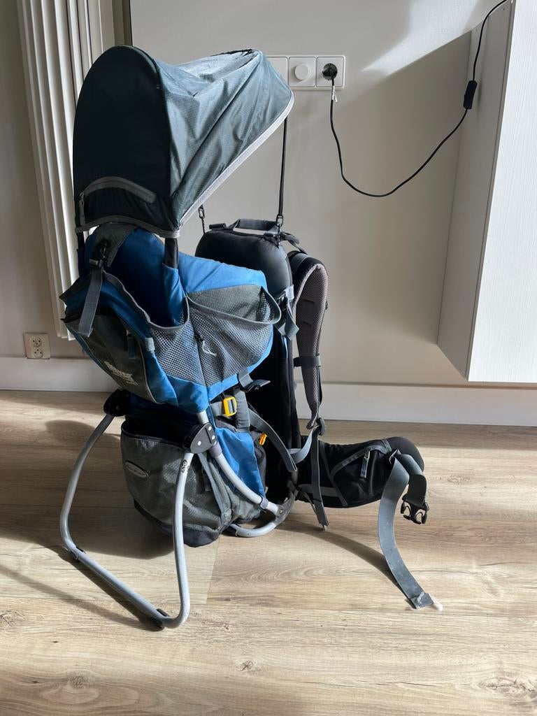 Rugdrager Deuter, Kinderen en Baby's, Babydragers en Draagdoeken, Gebruikt, Rug, Draagzak, Ophalen