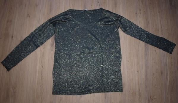 Zwart Zilver Shirt HEMA (M), Maat 38/40 (M), Zwart, Ophalen of Verzenden, Zo goed als nieuw