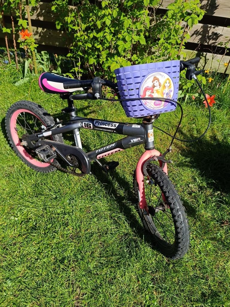 Meisjesfiets 16 Totem, Fietsen en Brommers, Ophalen, Gebruikt, 16 inch