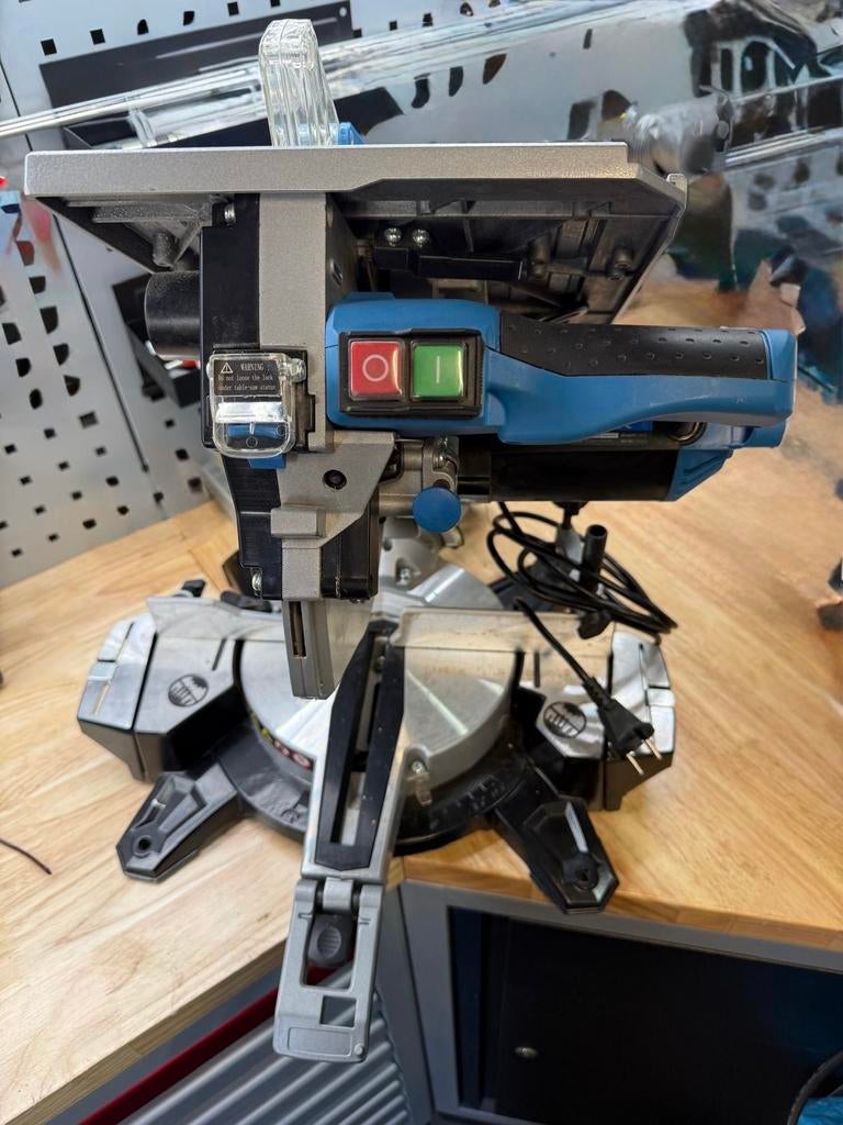 Güde Afkortzaag Tafelzaag TKGS 216, Ophalen, 70 mm of meer, Zo goed als nieuw, Afkortzaag