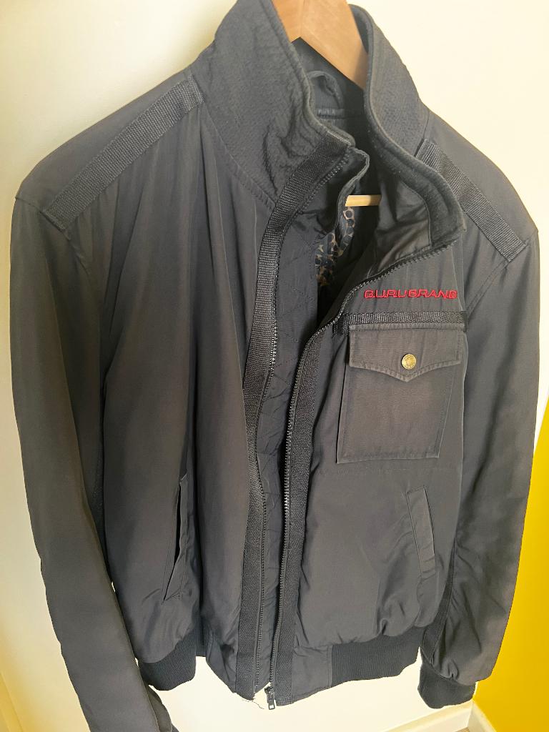 Spring jacket - Italian style, Ophalen, Maat 52/54 (L), Blauw, Zo goed als nieuw