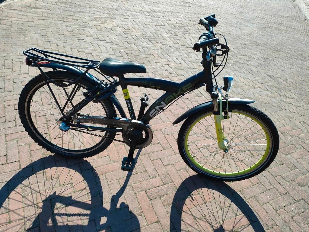 Batavus snake fiets 24 inch met 3 speed, Fietsen en Brommers, Fietsen | Jongens, 24 inch, Versnellingen, Ophalen of Verzenden