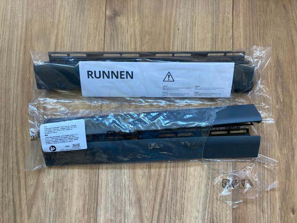 Ikea Runnen kantlijst rand voor vlonder terrastegels zwart, Ophalen of Verzenden, Zo goed als nieuw, Kunststof