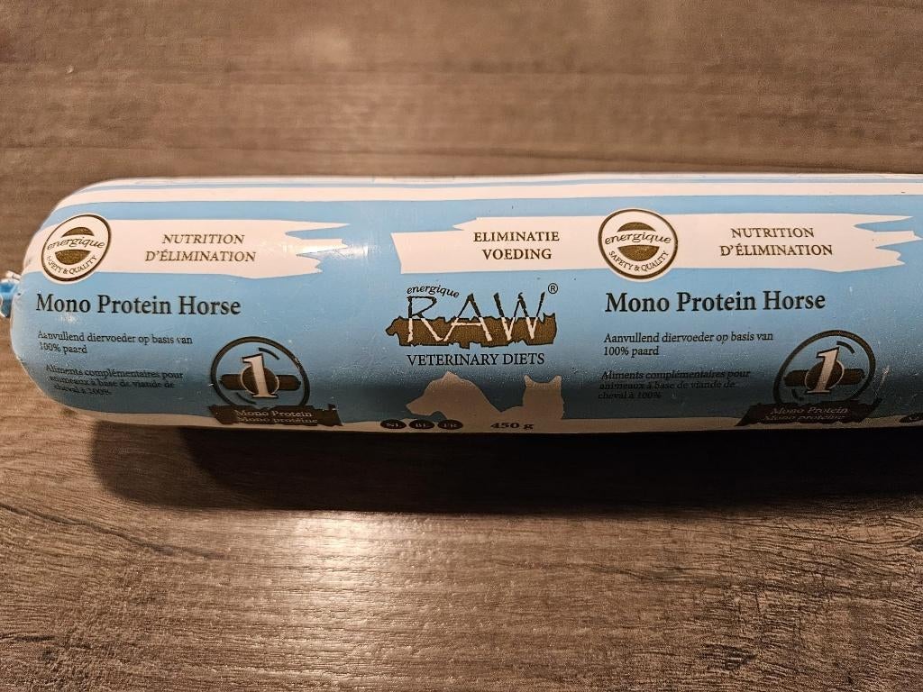Veterinary Raw monoproteïn Horse 5 rollen, Ophalen, Hond