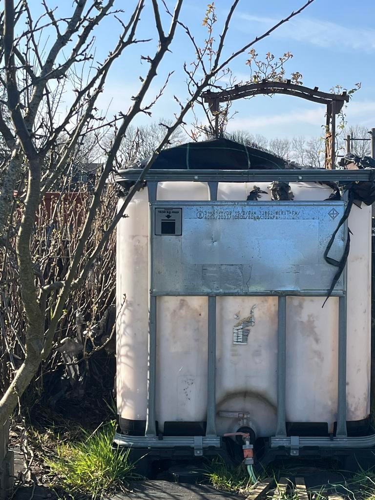 Watertank 1000 L, Tuin en Terras, Ophalen of Verzenden, Gebruikt
