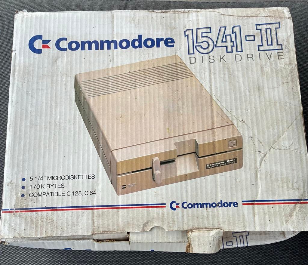 Commodore 1541-II Disk Drive, Computers en Software, Vintage Computers, Ophalen of Verzenden