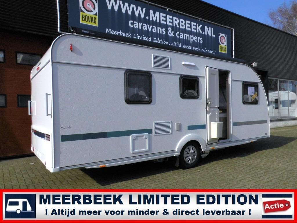 Adria Aviva 563 PT 5739,= KORTING +AIRCO +MOVER +THULE etc.!, Schokbreker, Adria, 6 tot 7 meter, Tot en met 6