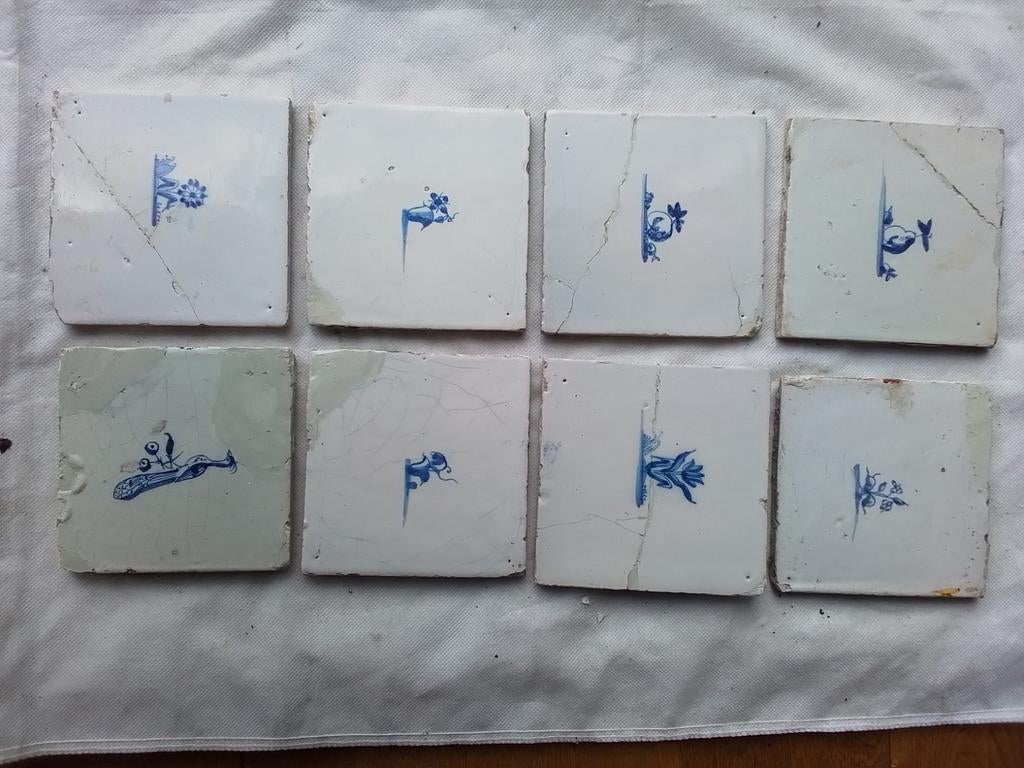 Antieke tegeltjes, Antiek en Kunst, Ophalen