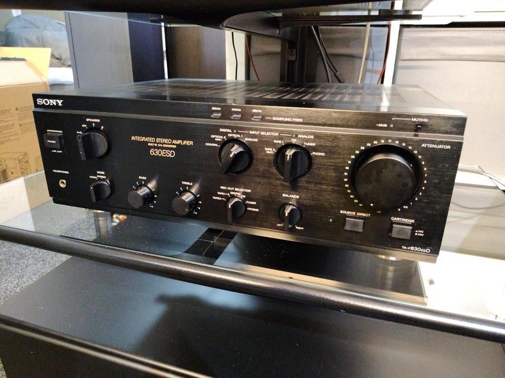 Sony TA-F630esD Versterker, Ophalen, Gebruikt, 60 tot 120 watt, Sony