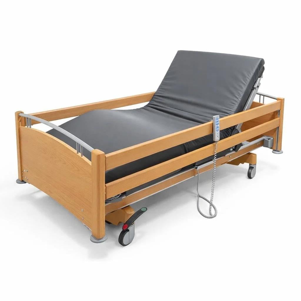 elektrisch hoog-laag zorgbed in goede staat, Ophalen, Gebruikt