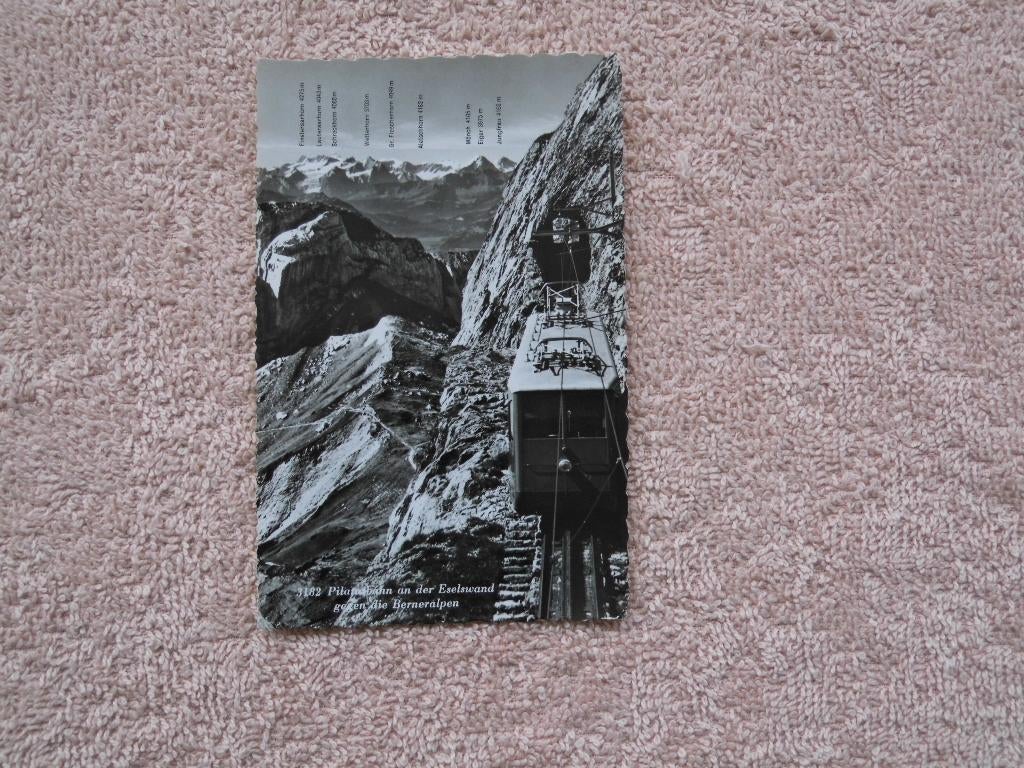 Tram / Trein - Pilatrabahn, Ophalen of Verzenden, 1920 tot 1940, Ongelopen, Overig Europa