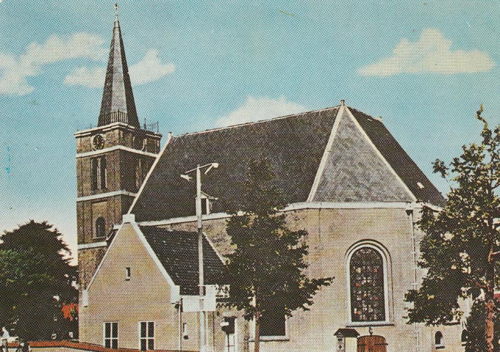Sliedrecht Ned. Herv. Kerk 1981, Ophalen of Verzenden, 1980 tot heden, Gelopen, Zuid-Holland