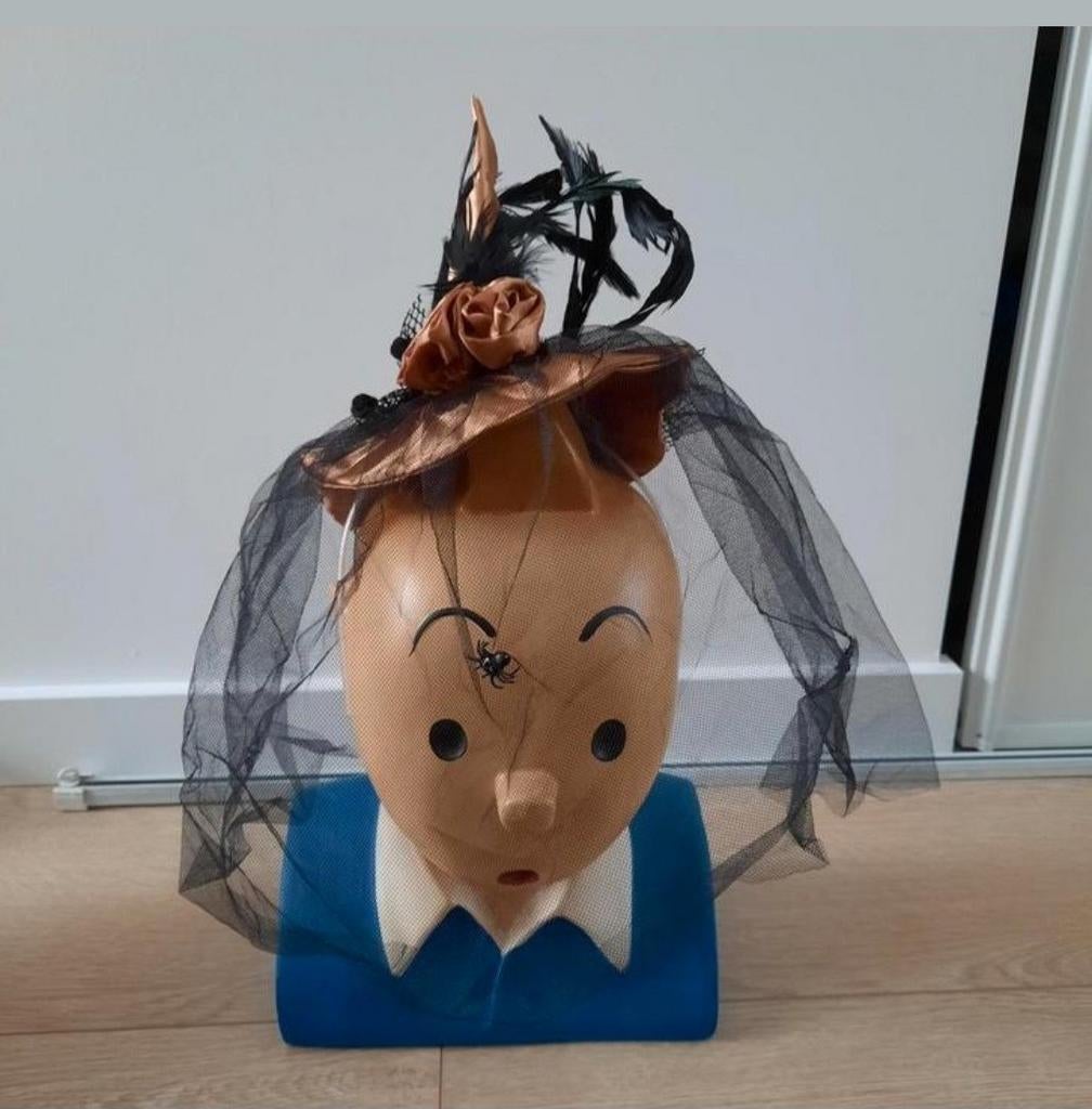 Hoed hoedje heksenhoed heks spin spinnetjes, Ophalen of Verzenden, Nieuw