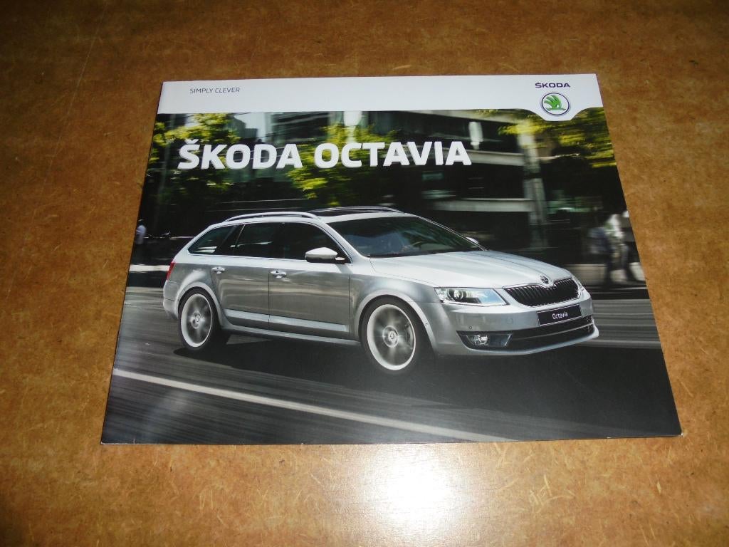 brochure Skoda Octavia  2014, Ophalen of Verzenden, Zo goed als nieuw, Overige merken