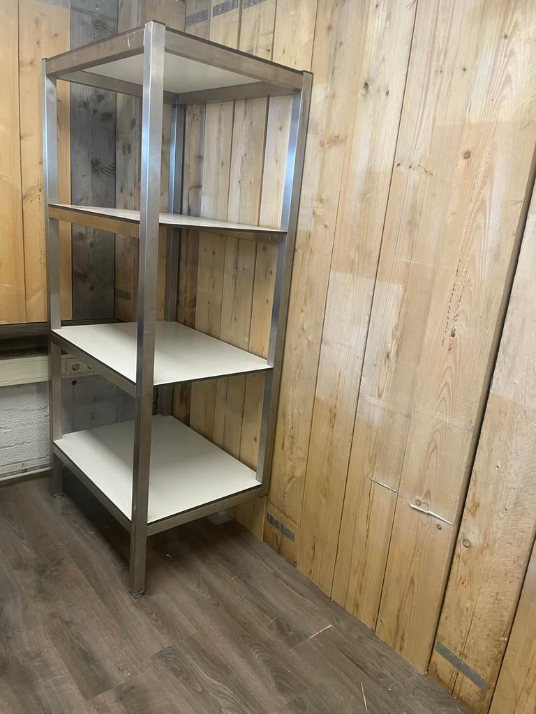 RvS stelling horecasector, Ophalen of Verzenden, Gebruikt