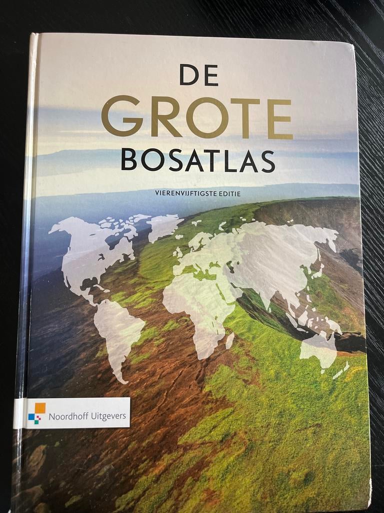 De Grote Bosatlas 54e editie - Wereldatlas, Boeken, Atlassen en Landkaarten, Gelezen, Bosatlas, 2000 tot heden, Ophalen of Verzenden