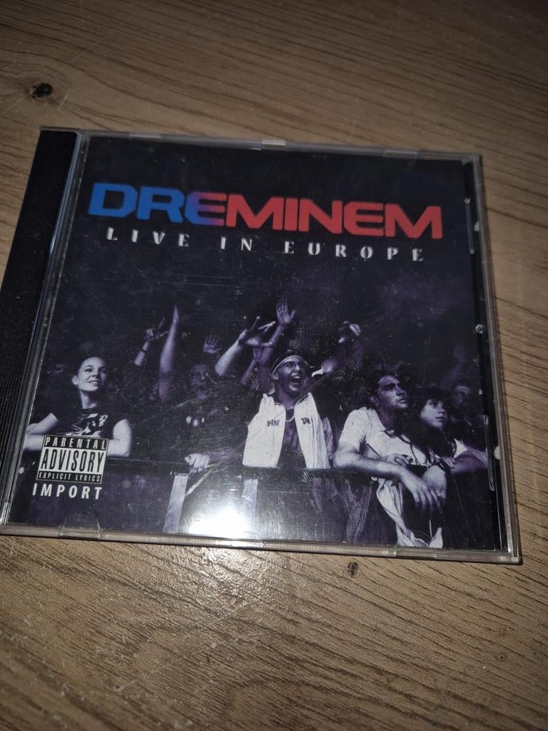 Eminemdre live in europe, Ophalen of Verzenden, 2000 tot heden, Zo goed als nieuw