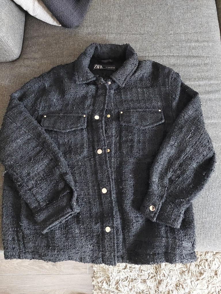 Zara gilet maat M - Stijlvol en comfortabel, Kleding | Dames, Jassen | Zomer, Zo goed als nieuw, Maat 38/40 (M), Grijs, Ophalen of Verzenden