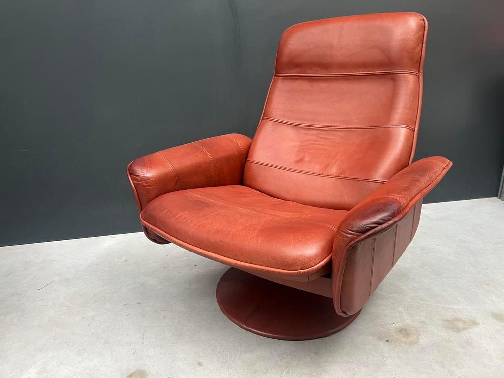 De Sede ds50 relaxfauteuil, uniek met tulpvoet., Ophalen, Gebruikt, De Sede, Vintage