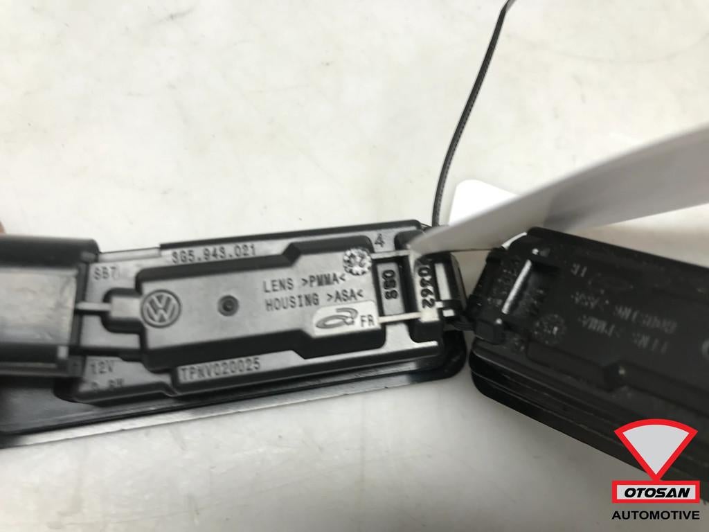 VW Passat UP Golf Polo LED Kentekenverlichting Set 3G5943021, Auto-onderdelen, Verlichting, Gebruikt, Volkswagen, Volkswagen AG