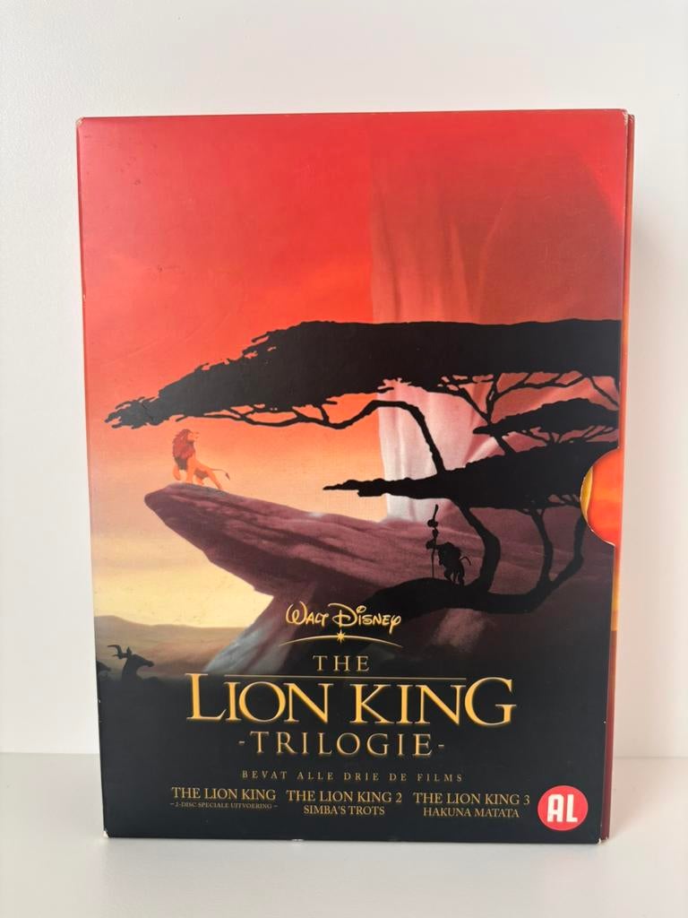 The Lion King trilogie DVD box Disney, Boxset, Ophalen of Verzenden, Zo goed als nieuw, Alle leeftijden