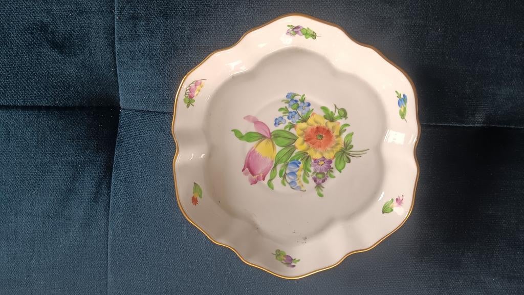 Herend Schaaltje 'Bouquet de Tulipe' - 14 cm - Nieuwstaat, Ophalen of Verzenden