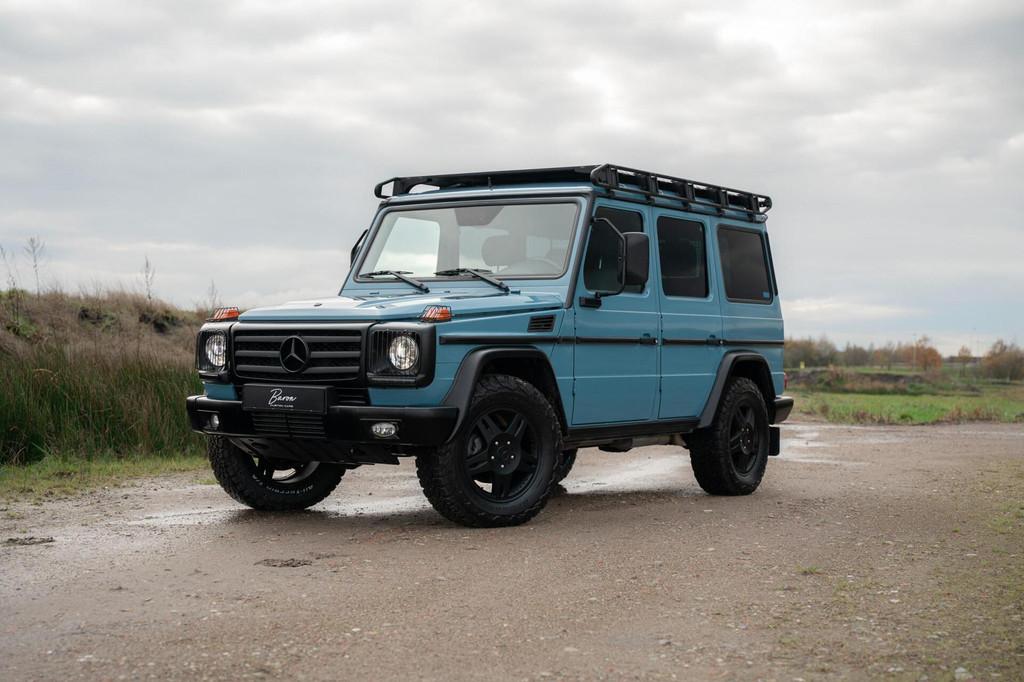 Mercedes-Benz G-Klasse 500 | Professional | China Blue | 7G, Auto's, Mercedes-Benz, Bedrijf, Te koop, G-Klasse, 4x4, ABS, Achteruitrijcamera