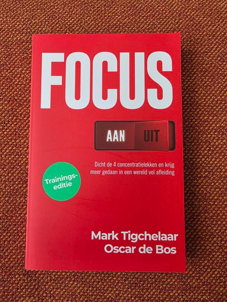 Focus - Mark Tigchelaar, Ophalen of Verzenden, Nieuw, Mark Tigchelaar, Oscar de Bos
