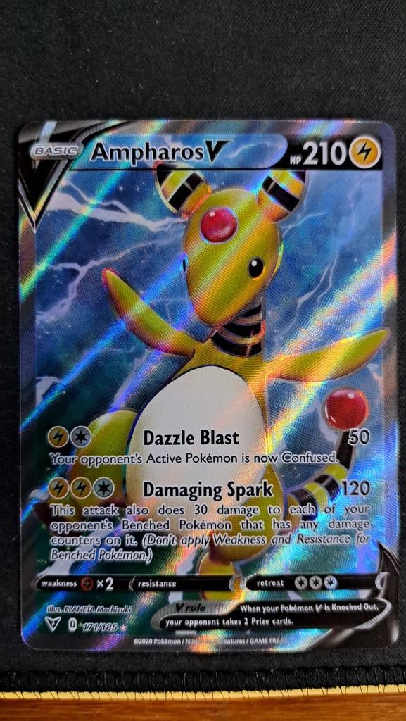 Ampharos V Vivid Voltage VIV 171 Pokémon, Verzenden, Nieuw, Losse kaart, Foil