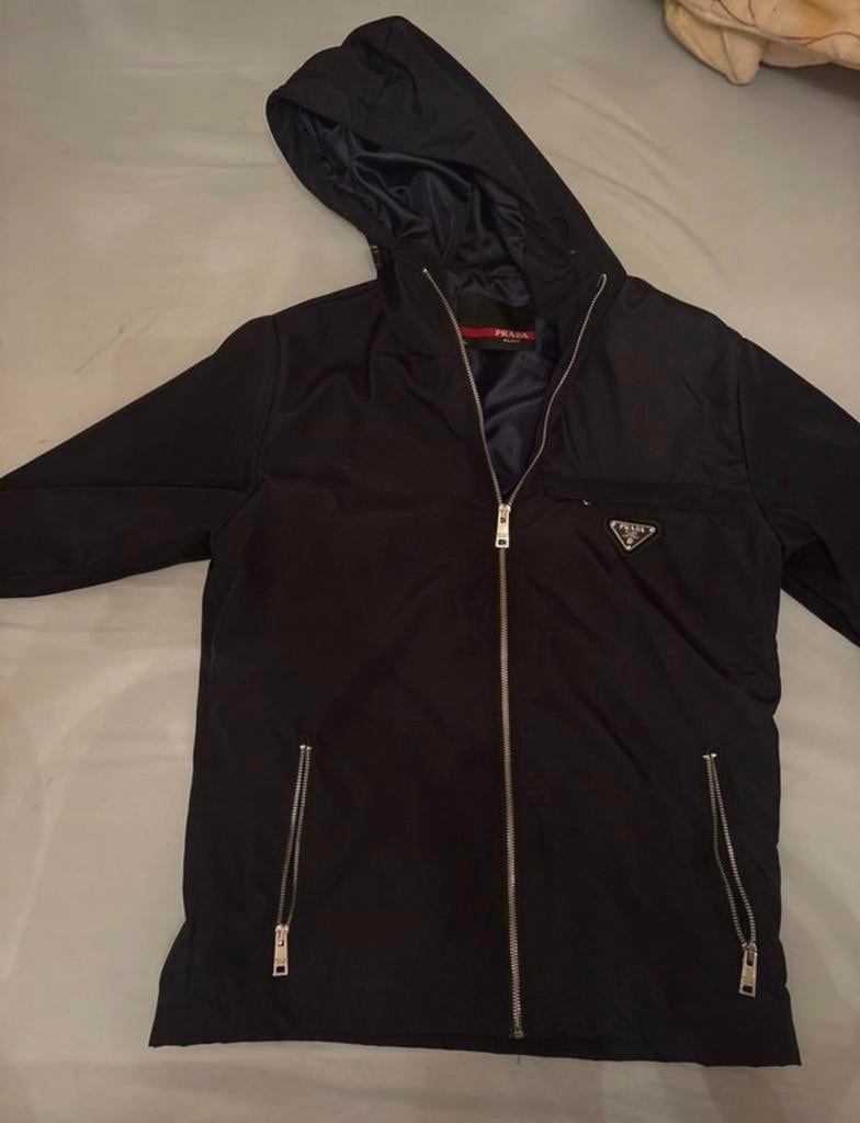 Prada zomerjas, Ophalen, Zo goed als nieuw, Blauw