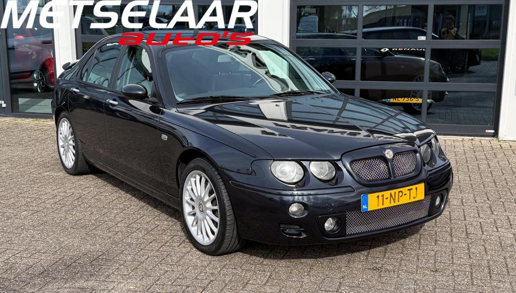 MG ZT 2.5 V6 190 1e eigenaar!, Voorwielaandrijving, Gebruikt, Zwart, Bedrijf