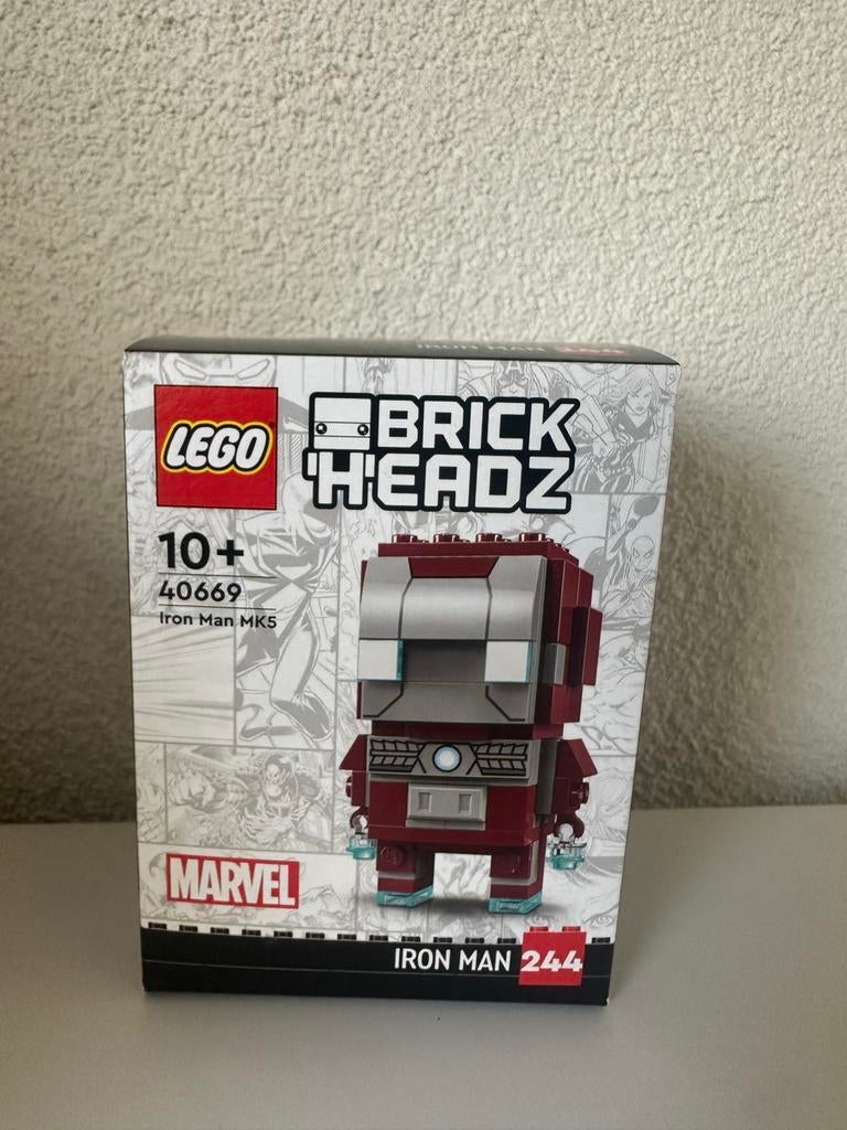 LEGO BrickHeadz 40669 Iron Man MK5 Nieuw in doos, Kinderen en Baby's, Speelgoed | Duplo en Lego, Ophalen of Verzenden, Nieuw, Complete set