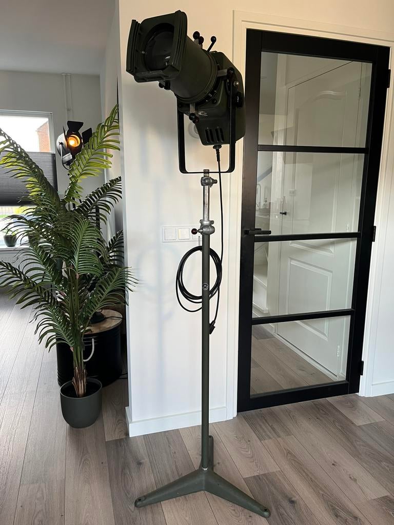 Theaterspot Strand Electric PATT.264, Ophalen, Gebruikt, Metaal of Aluminium, Vloerspot of Grondspot