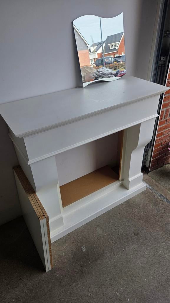 Voorzetopenhaard, Ophalen, Zo goed als nieuw, Vrijstaande haard, Elektrische haard