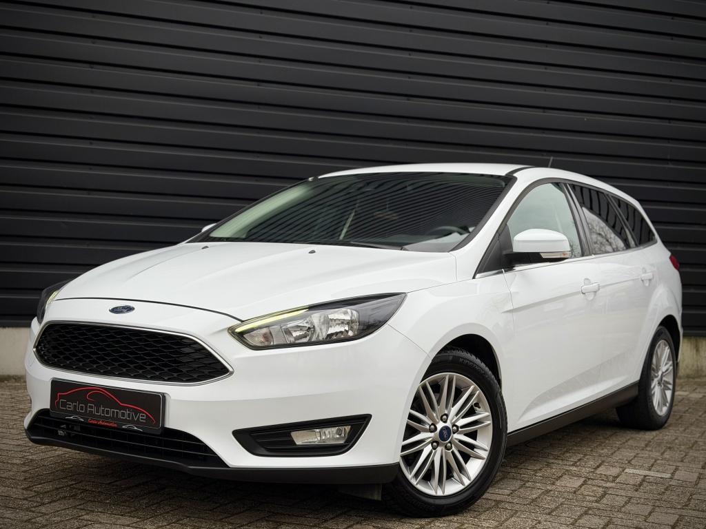 Ford FOCUS Wagon 1.0 Trend AUTOMAAT|BLINDSPOT|LANEASS|STUURV, 125 pk, Gebruikt, Euro 6, Wit