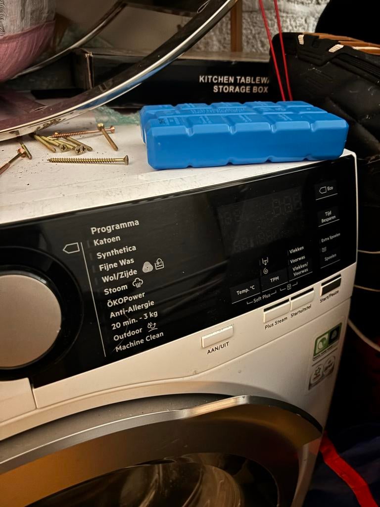 AEG 8000 Serie Lavamat ÖKOMix 7kg Wasmachine, Gebruikt, Ophalen of Verzenden, Voorlader, 85 tot 90 cm